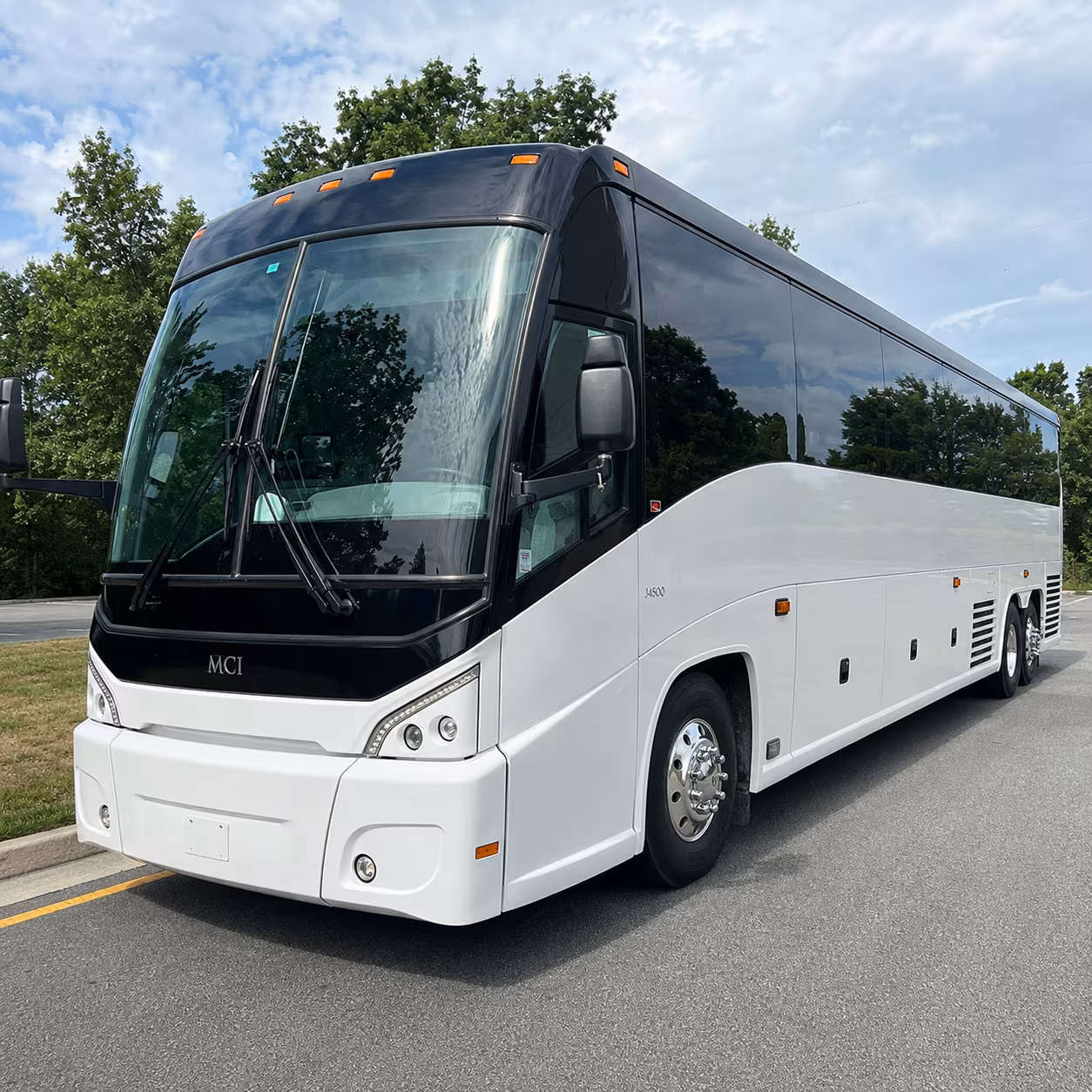 denton bus rental service area